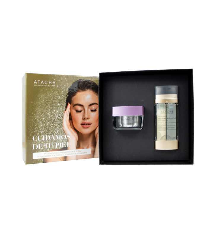 Pack. Cellular Bio-Repair Double Serum + Solution - Atache