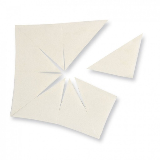 [6090] Esponjas de Latex - Triangulos - ARTDECO