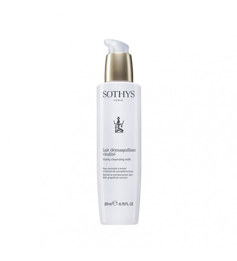 [A01718] Leche Desmaquillante Vitalité. Piel Normal o Mixta - SOTHYS