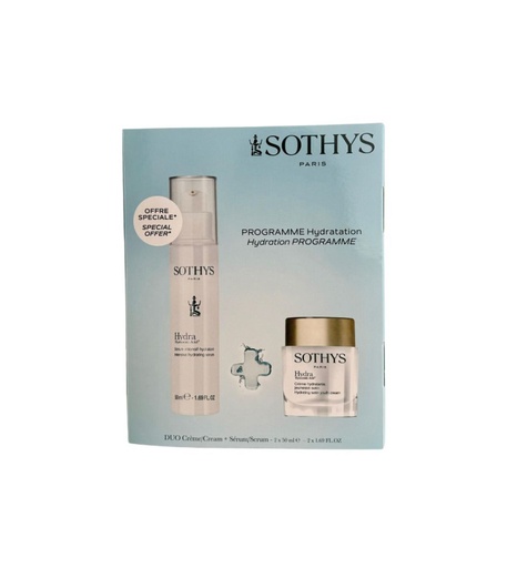 [1987-2665] Cofre Hydra Acid 4. Crème Hydratante Jeunesse Satin + Suero Intensivo Hidratante - SOTHYS