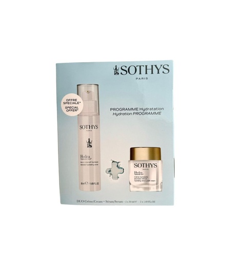 [1988-2666] Cofre Hydra Acid 4. Crème Hydratante Jeunesse Velours + Suero Intensivo Hidratante - SOTHYS