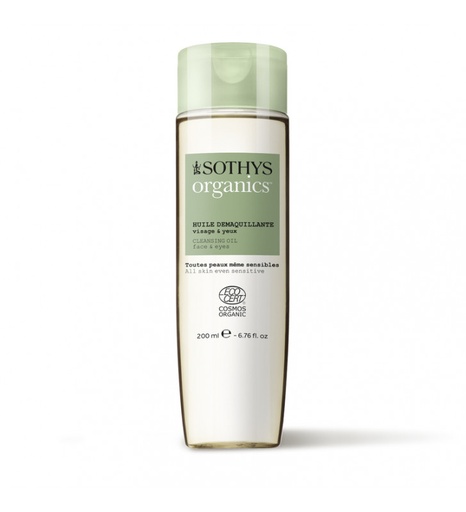 [2014-2712] Sothys Organics. Huile Démaquillante Visage & Yeux - SOTHYS