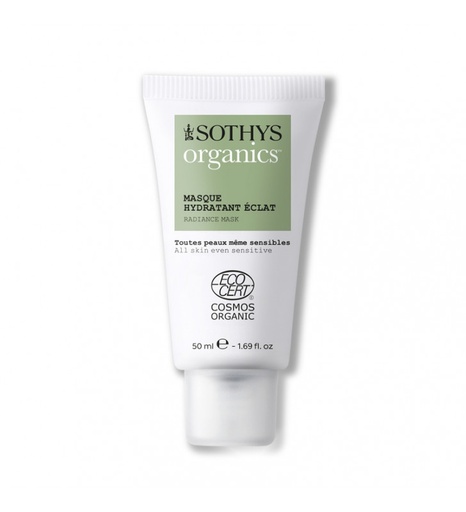 [2017-2715] Sothys Organics. Masque Hydratant Éclat - SOTHYS