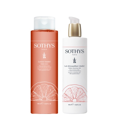 [2041-2743] Dúo Leche + Loción Vitalité - Sothys
