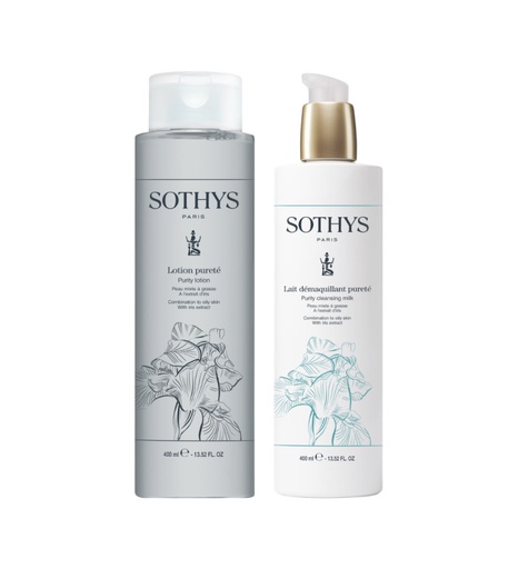 [2044-2746] Dúo Leche + Loción Pureté - Sothys