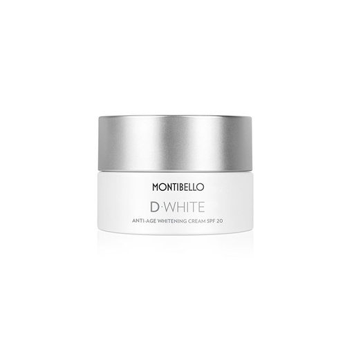 [A01836] D-White. Anti-Age Whitening Cream SPF20 - MONTIBELLO