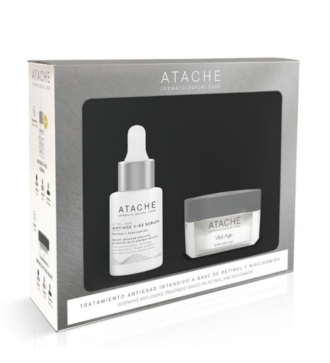 [268-281] Pack Antiage V-B3 Serum + Wrinkle Attack Night - ATACHE