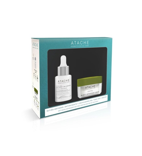 [281-294] Pack Antiage V-B3 Serum + Blast C Antioxidant Cream - Atache