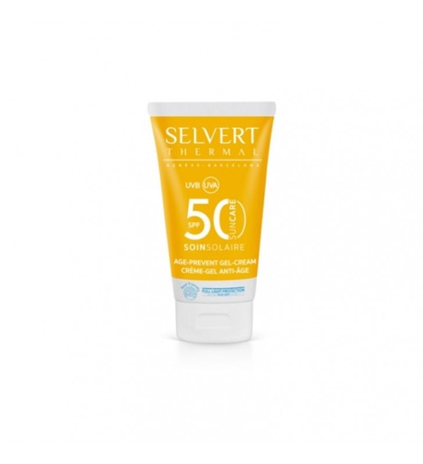 [3576-4494] Sun Care.  Age Prevent Gel-Cream SPF50 - SELVERT