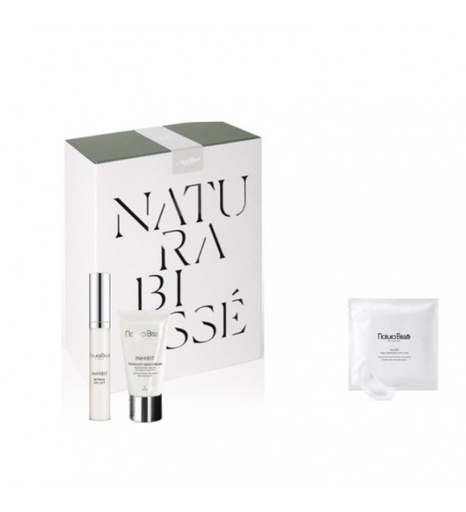 [588-704] Holiday Glow.  Inhibit Retinol Eye Lift + Inhibit Tensolift Neck Cream - Natura Bissé