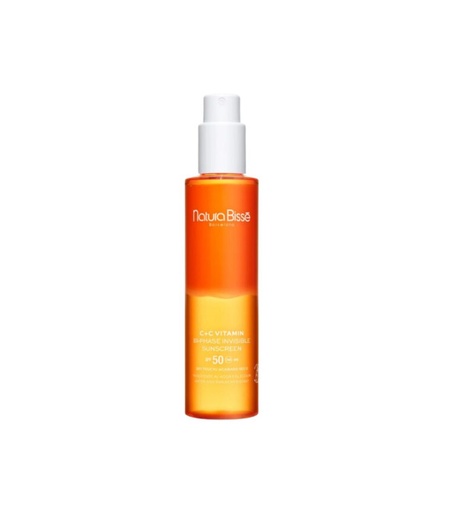 [633-753] C+C Vitamin SPF50 Bi-phase Invisible Sunscreen - NATURA BISSE
